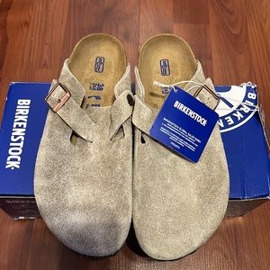 Birkenstock Boston Clog Taupe